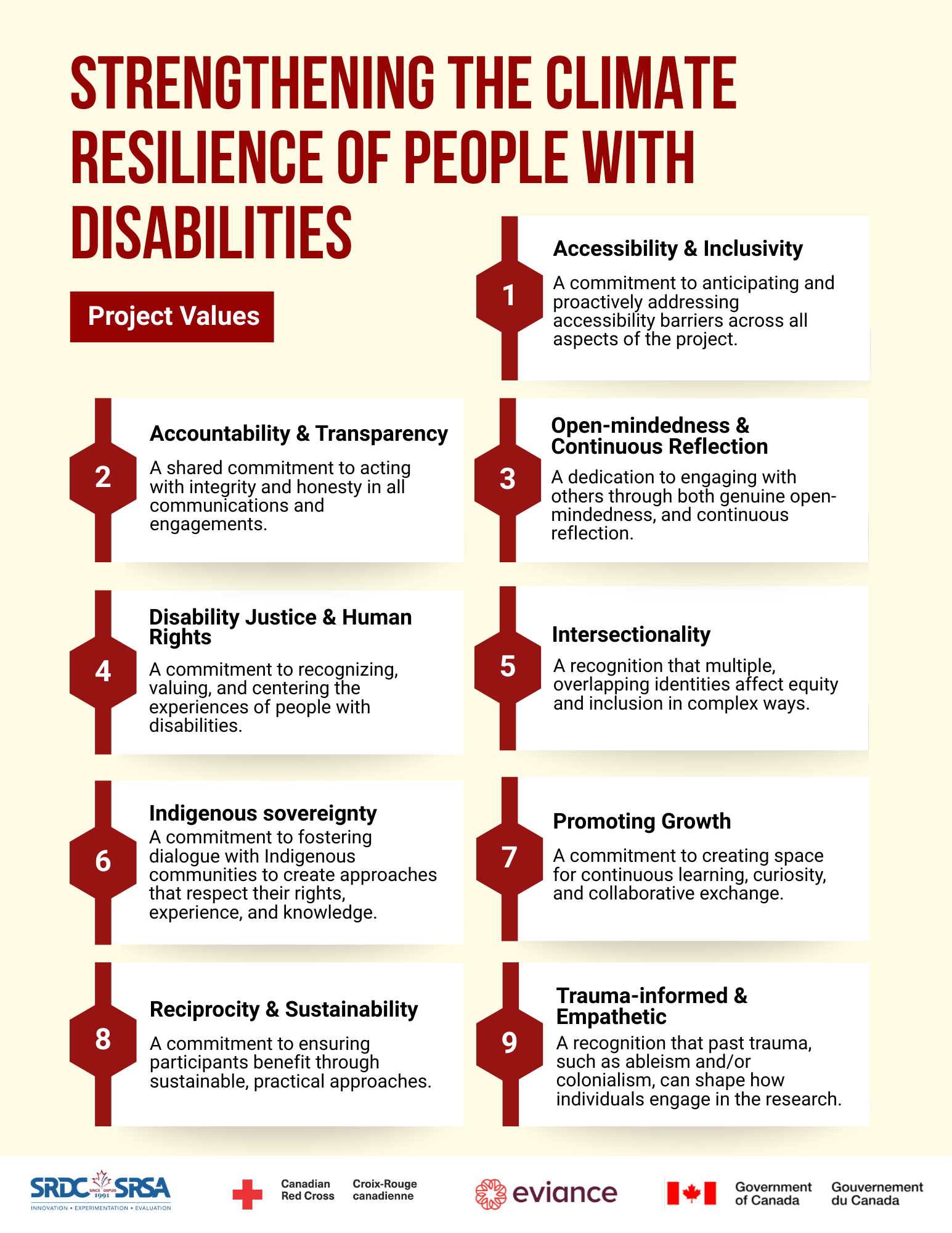 Project Values - Infographics EN